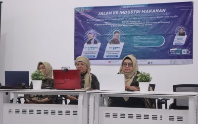 Himpunan Mahasiswa Teknologi Pangan Unitomo Gelar Webinar Foodtech